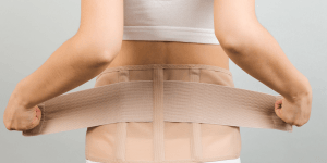 Postpartum corset