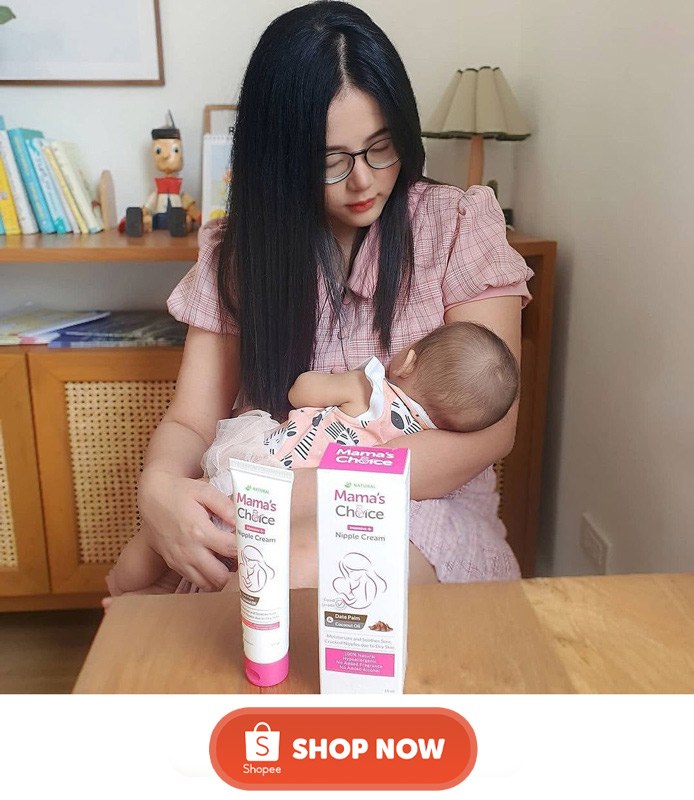 Mama's Choice Nipple Cream | Dry Nipples Breastfeeding